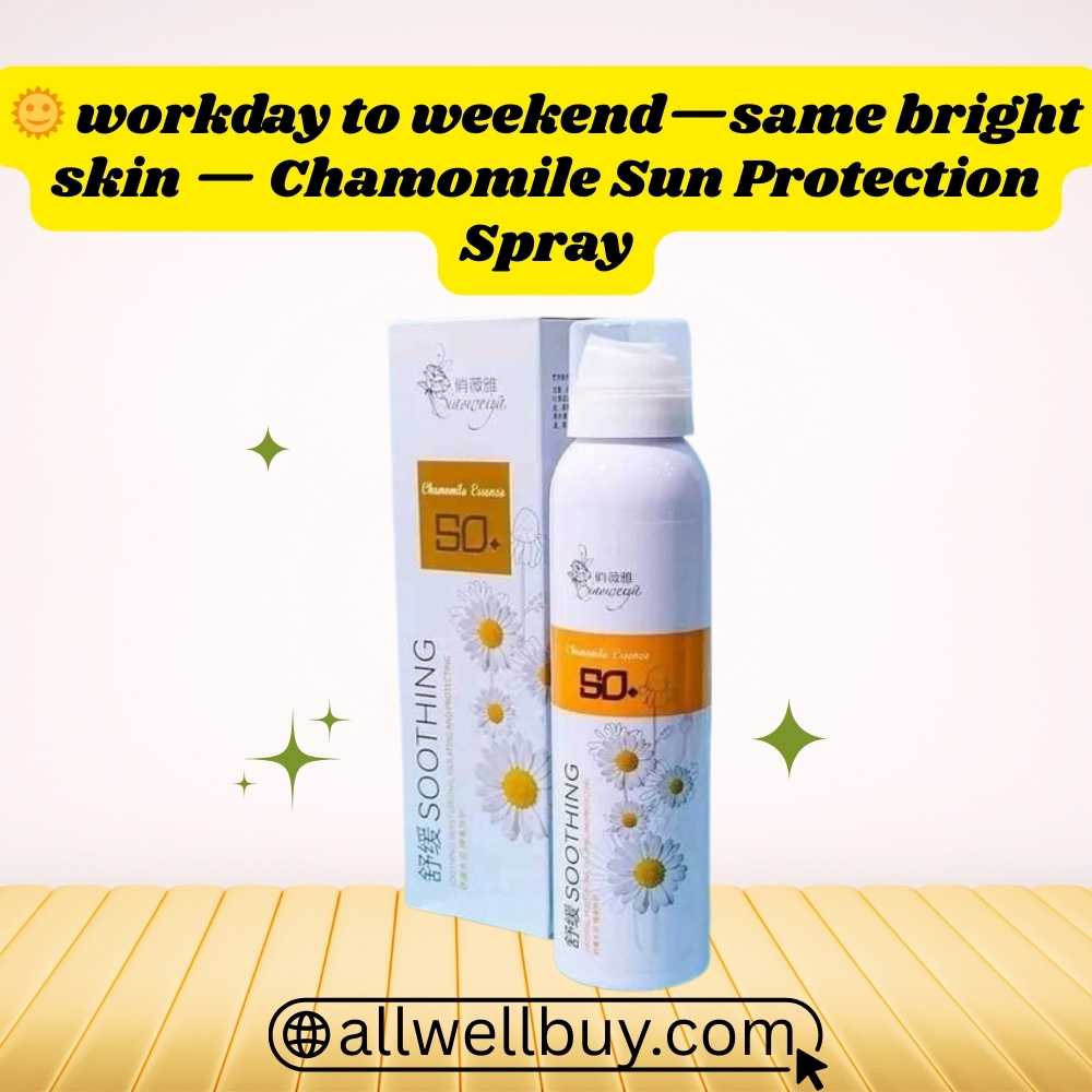 Chamomile Sunscreen Spray PriyoShop – 200ml Whitening Protection