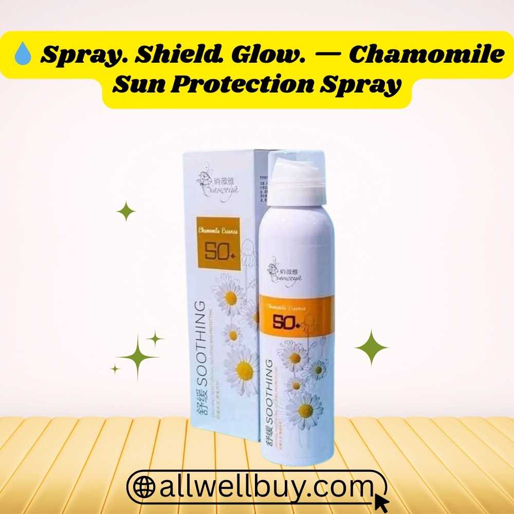 Soothing Chamomile Extract Skincare Spray SPF 50