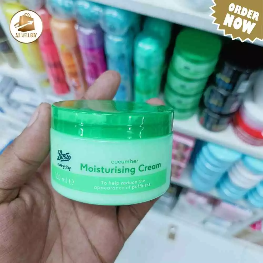 Boots Essentials Cucumber Moisturising Cream 100ml Jar