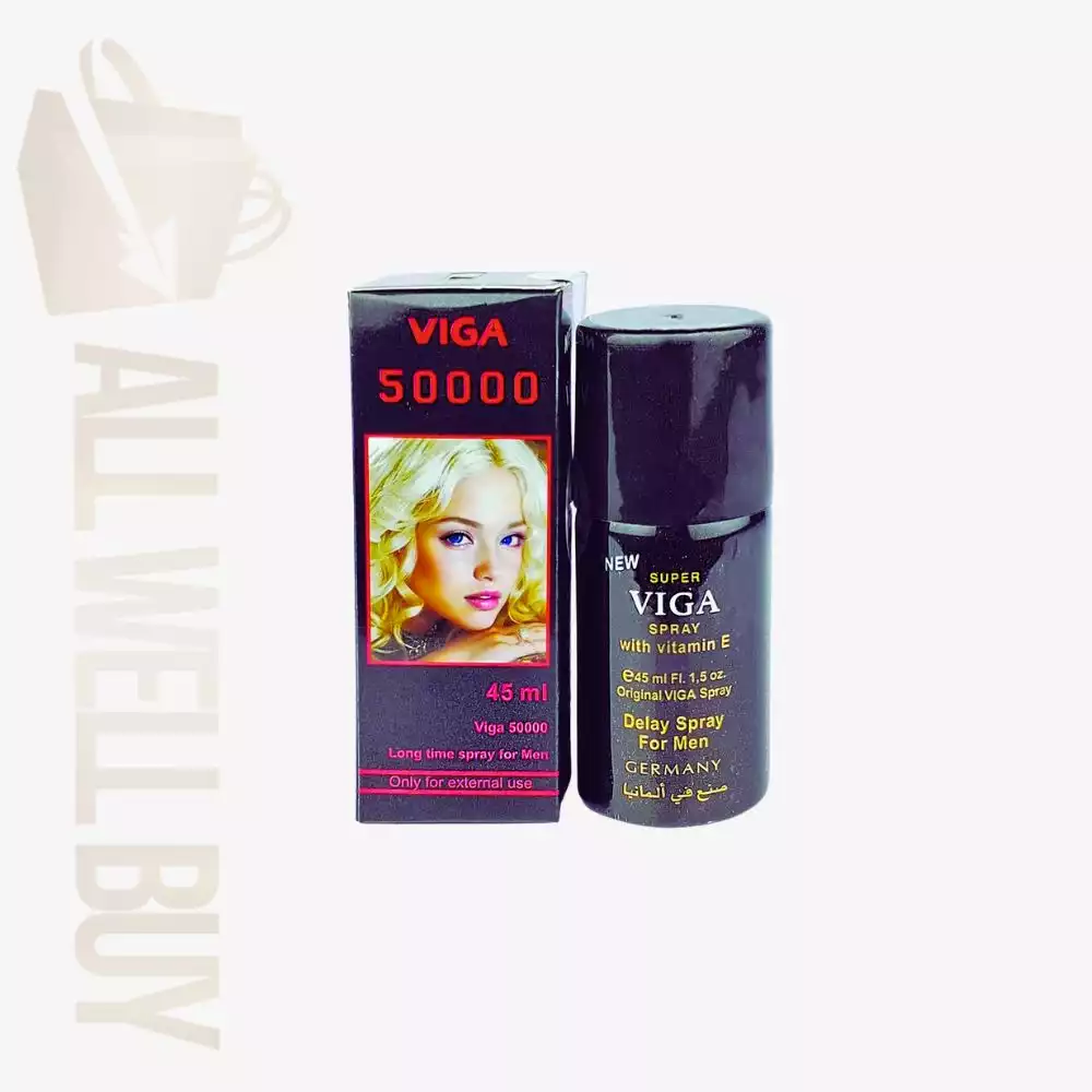 Viga 50000 Delay Spray – Long Time Performance Spray for Men – 45ml