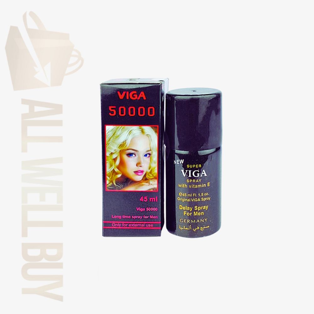 Viga 50000 Delay Spray – Long Time Performance Spray for Men – 45ml