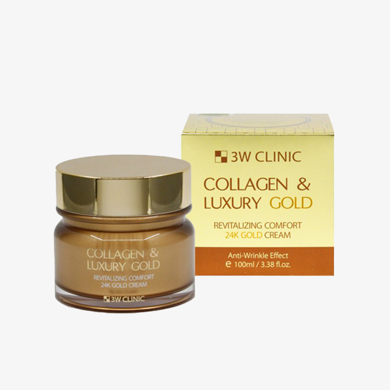 3W Clinic Collagen And Luxury Gold Cream