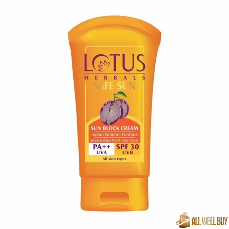 Lotus Herbals Safe Sun Block Cream Spf 20, 30, 40, 50