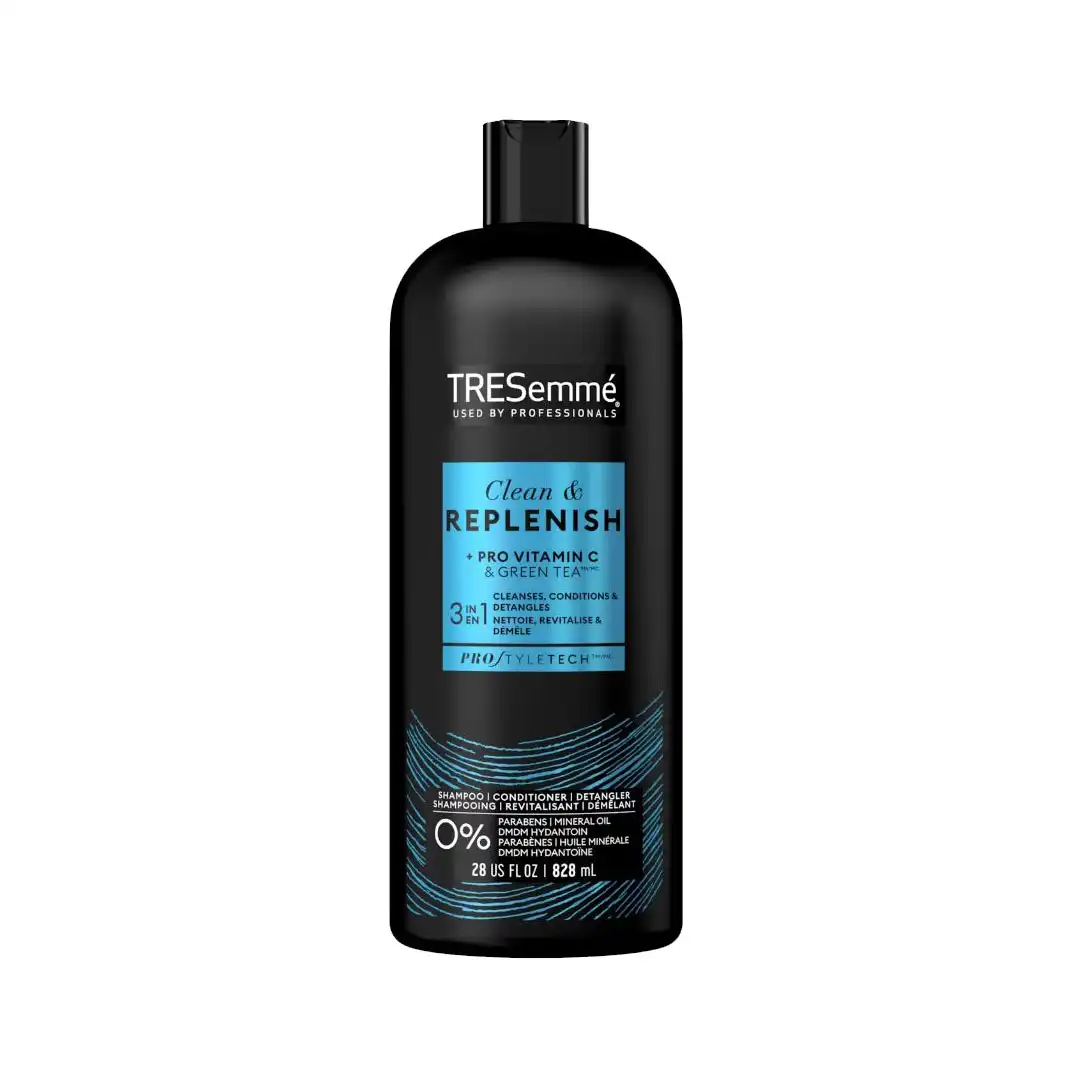 Tresemme Cleanse & Replenish 3 in 1 Shampoo Conditioner & Detangler