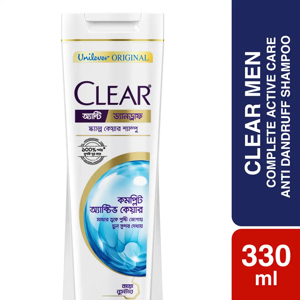 Clear Shampoo Complete Active Care Anti Dandruff 330ml