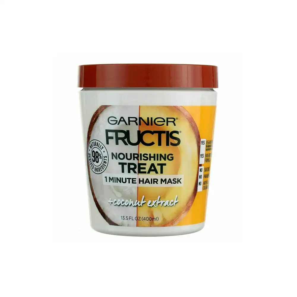 Garnier Fructis Nourishing Treat 1 minute Hair Mask with Coconut Extract