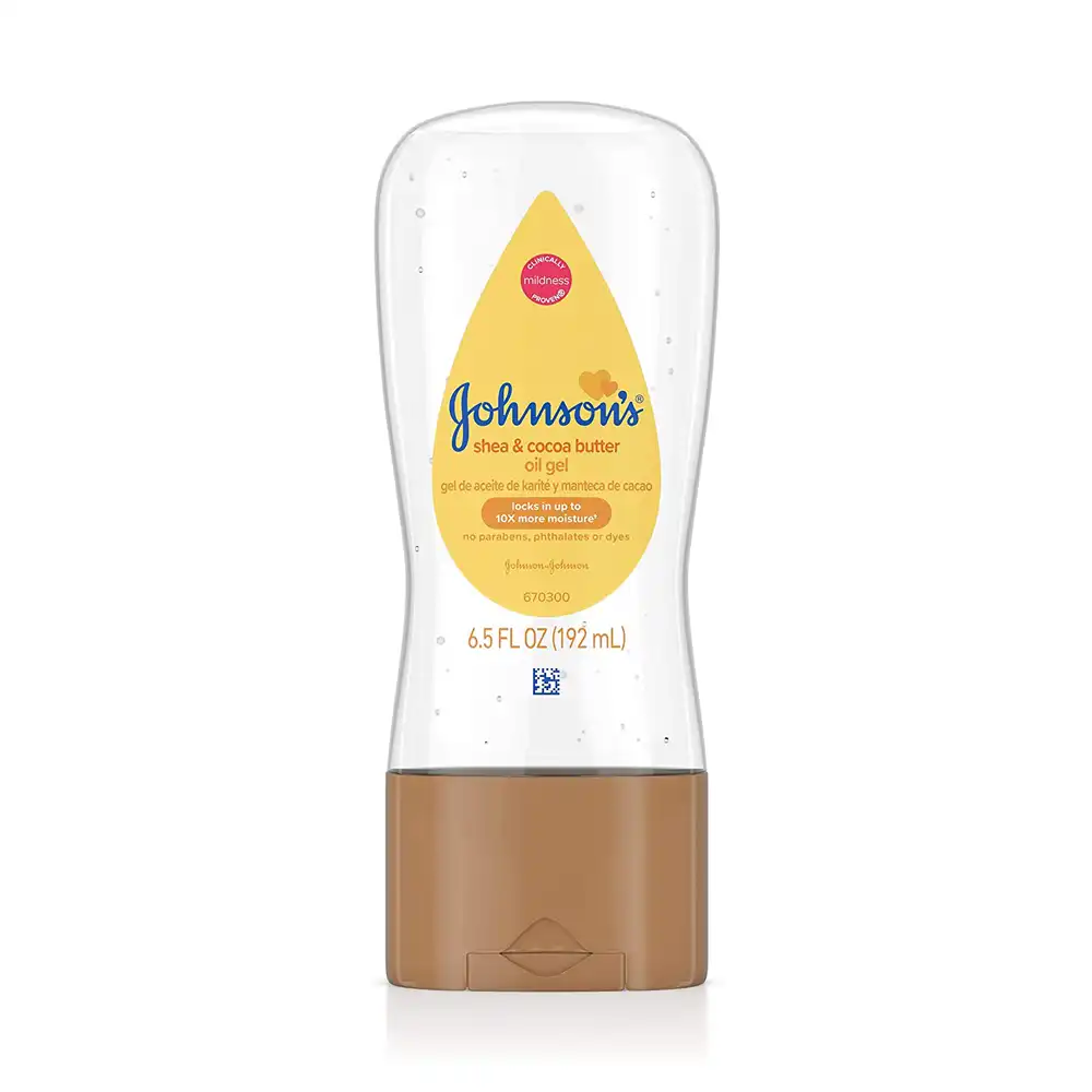Johnson's Baby Oil Gel with Shea and Cocoa Butter