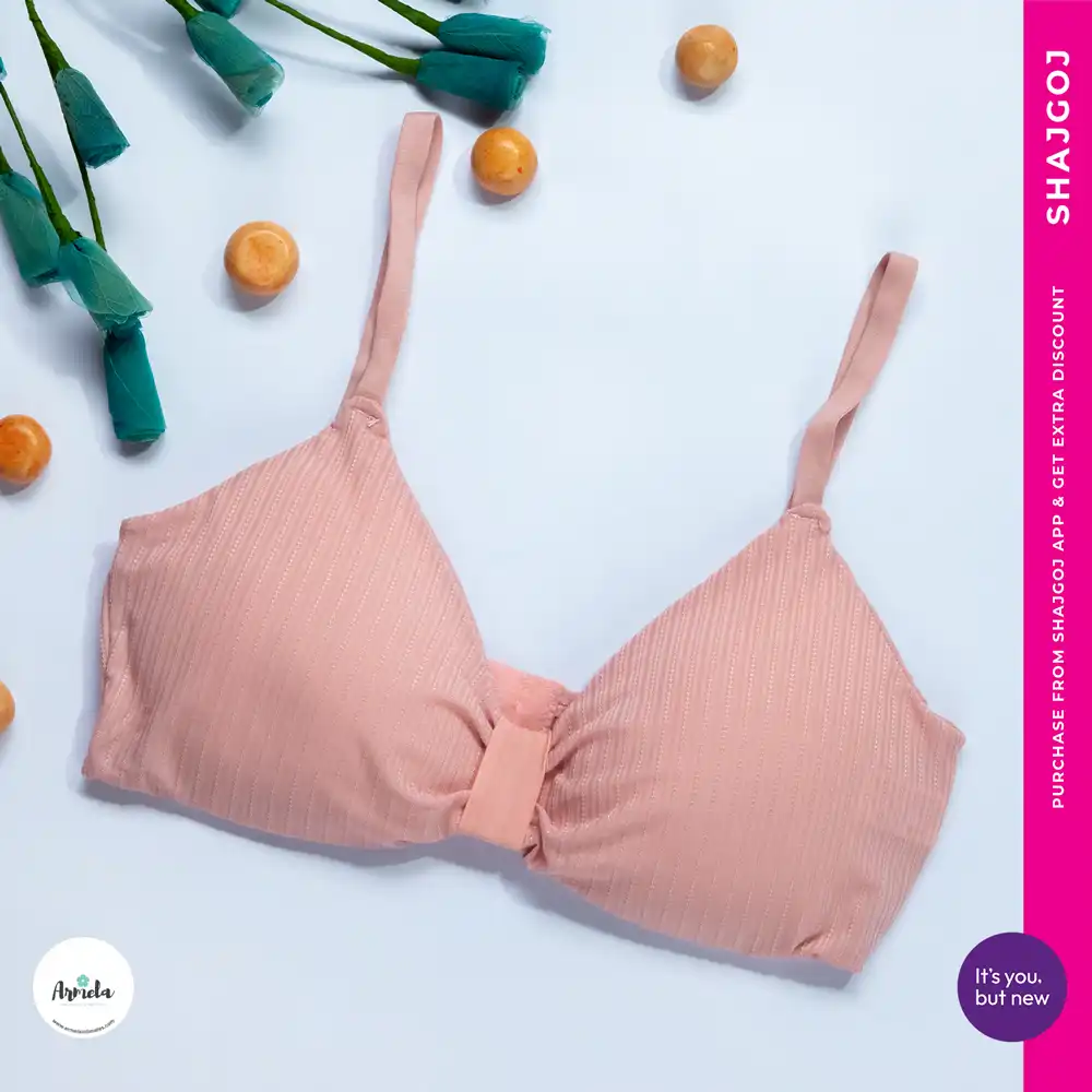 Armela Princess of Sixteen Teenage Bra-Powder Pink