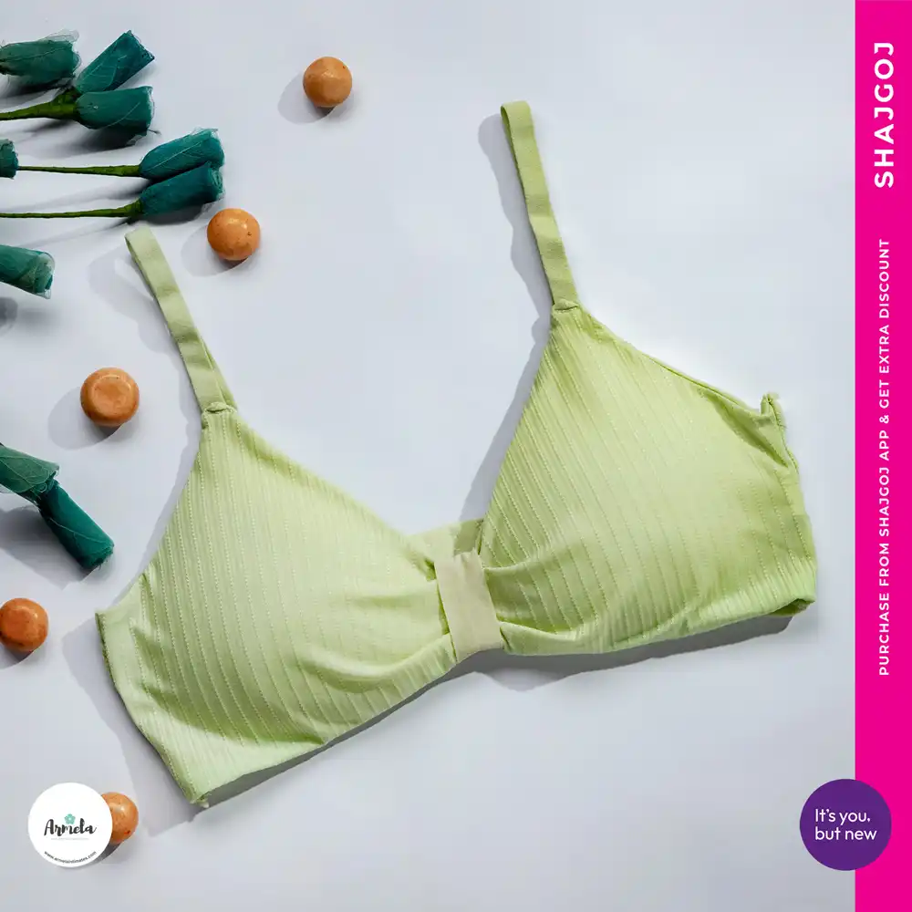 Armela Princess of Sixteen Teenage Bra-Pistachio