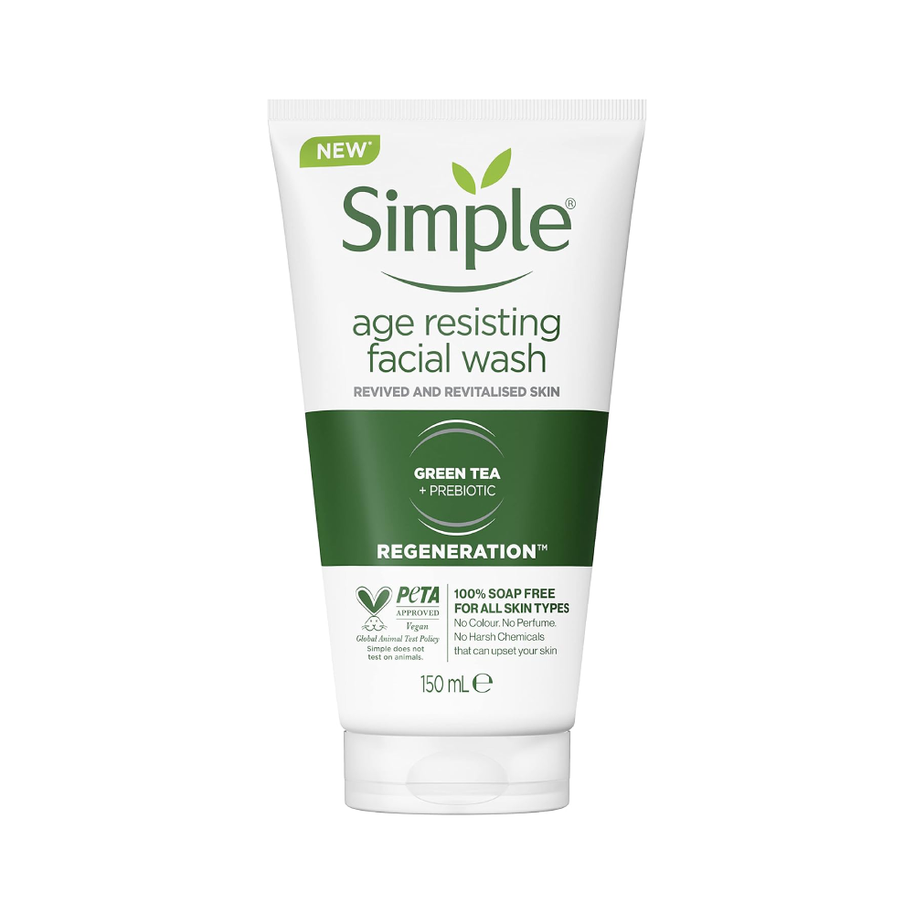Simple Regeneration Age Resisting Facial Wash