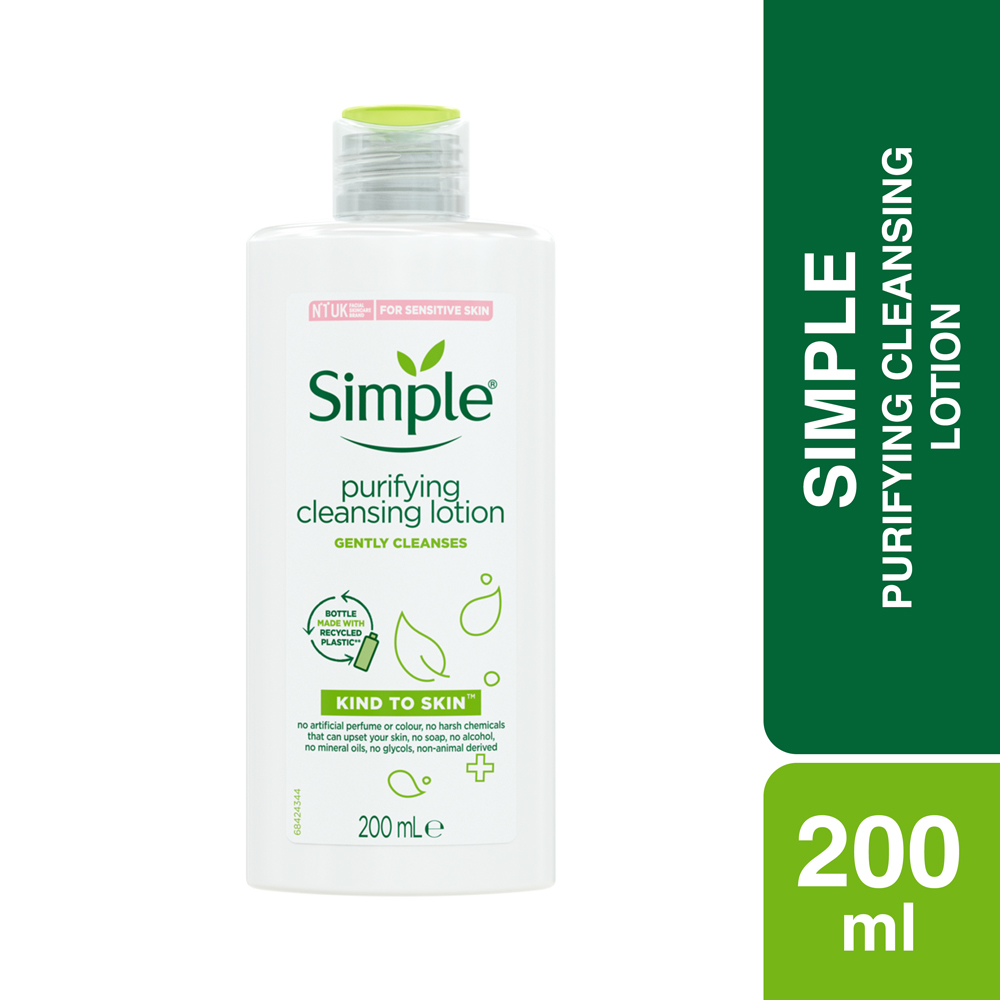 Simple Kind To Skin Purifying Cleansing Lotion